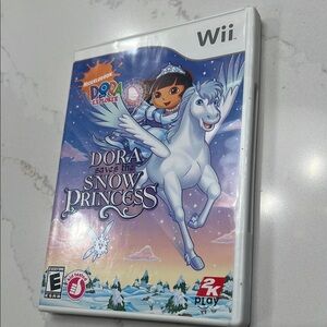Dora Saves the Snow Princess Wii game
